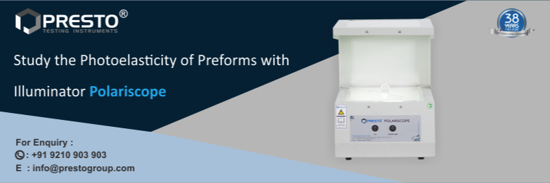 Study The Photoelasticity Of Preforms With Illuminator Polariscope